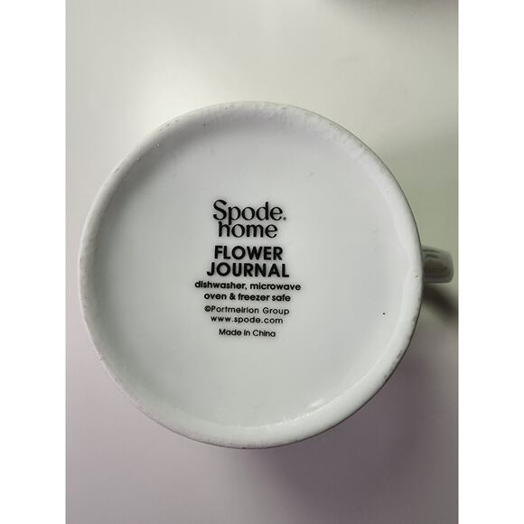 SPODE HOME Flower Journal Ceramic Floral Tea Coffee Mug Set of 5 - Picture 5 of 10
